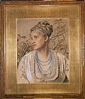 Anthony Paintings - Mary Sandys by Anthony Frederick Sandys